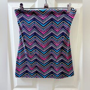 No Boundaries M Colorful Tube Top